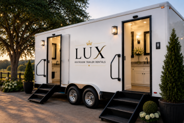 Lux Restroom Trailer Rentals